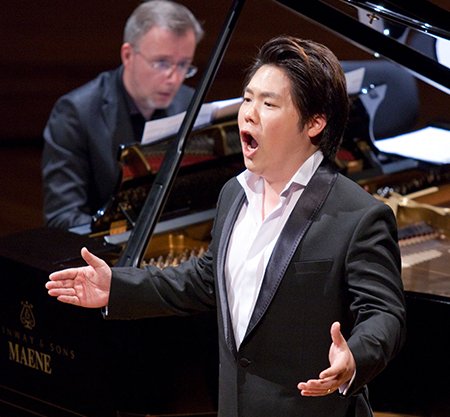 Hansung Yoo lors des demi-finales © Bruno Vessiez