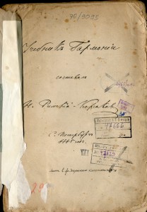Le Traité d'Harmonie de Rimsky-Korsakov, avant restauration