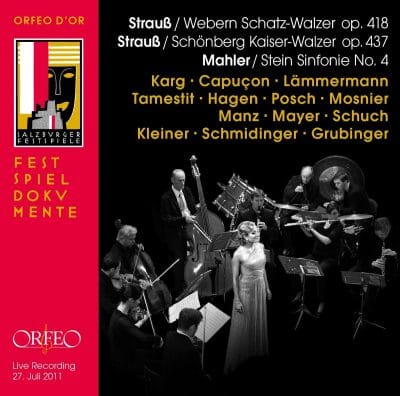 Strauss, Mahler, Schönberg, Webern, Orfeo